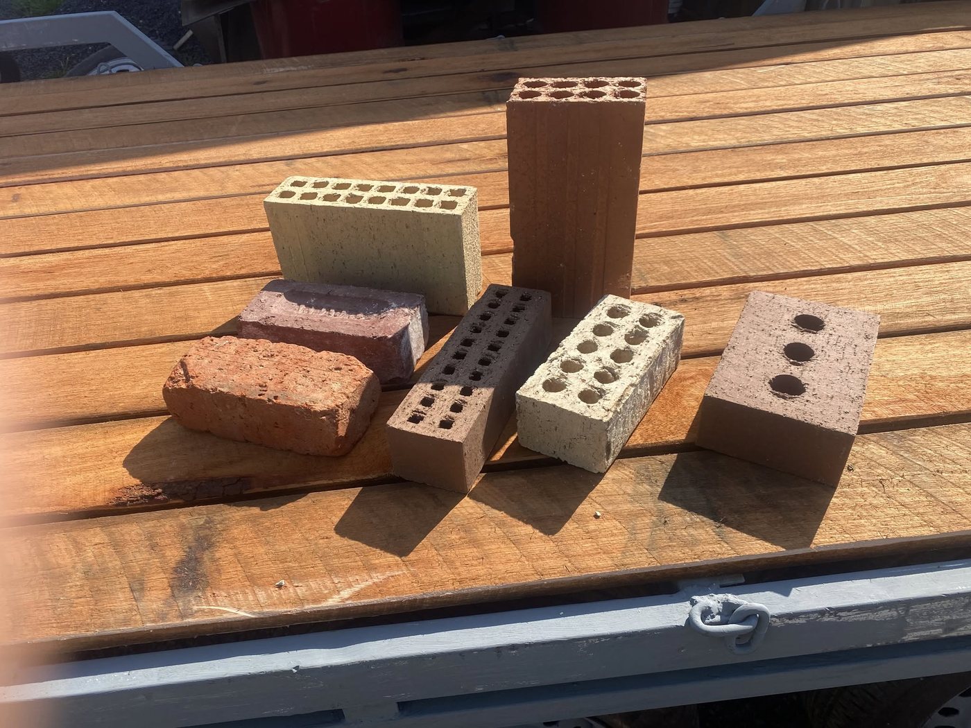 Recycled bricks