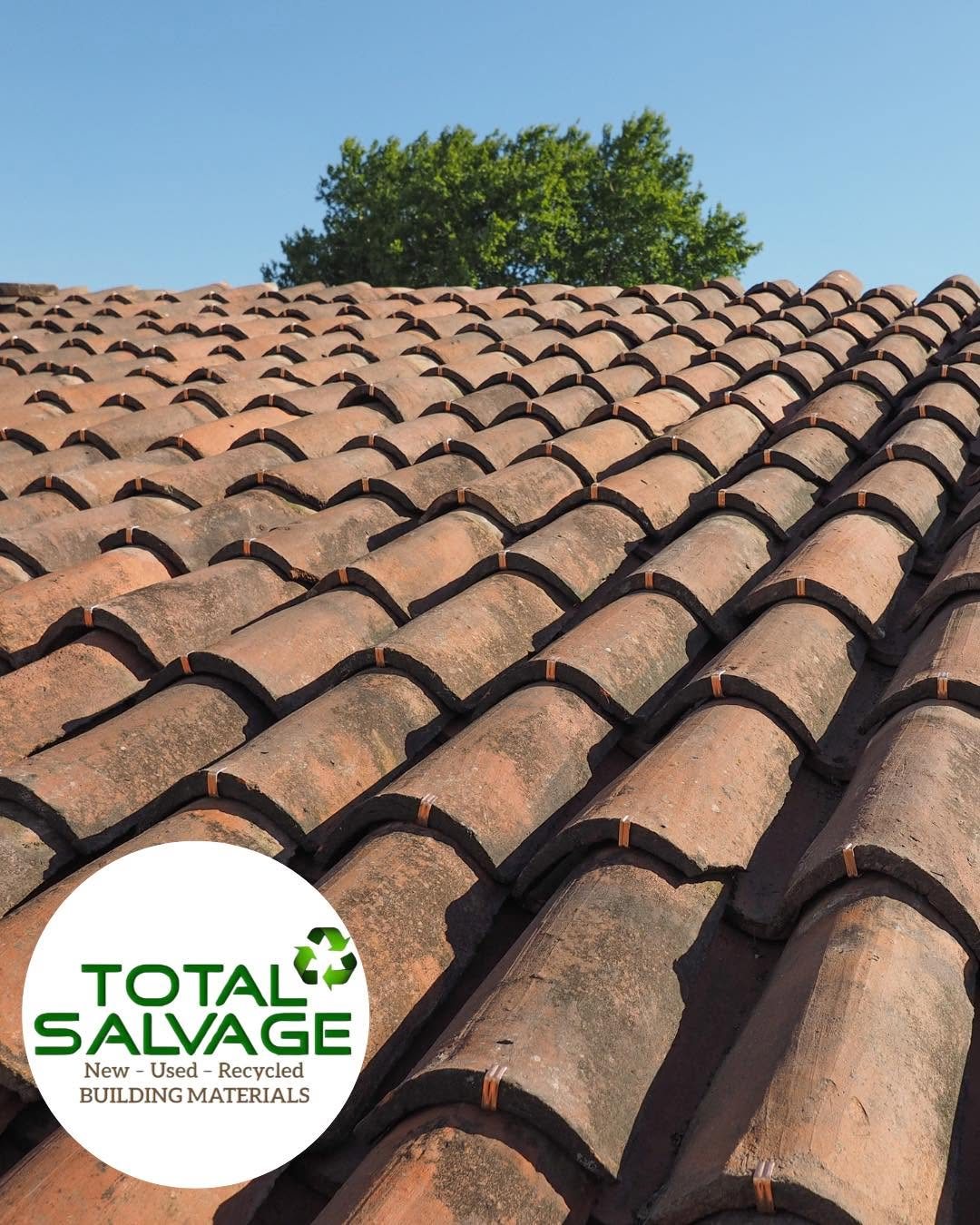 Terracotta roof tiles